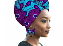 Load image into Gallery viewer, Wrap Star Headwrap &amp; Earring Set