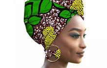 Load image into Gallery viewer, Wrap Star Headwrap &amp; Earring Set