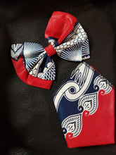Load image into Gallery viewer, Kwaku Bow Tie &amp; Pocket Square Sets