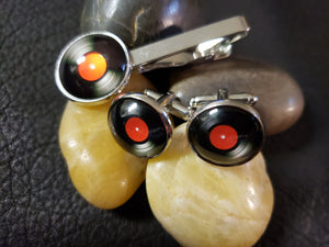 Hey DJ Cufflinks & Tie Bar