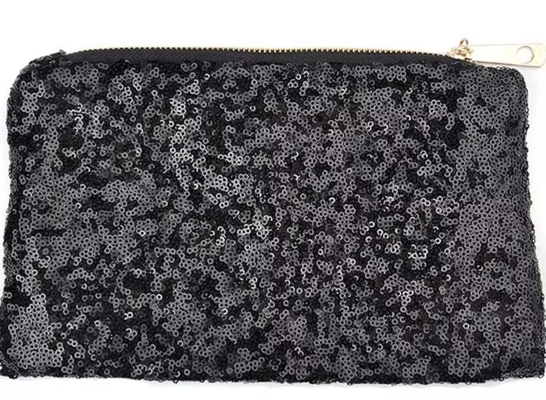 Sparkle Clutch/Cosmetic Bag
