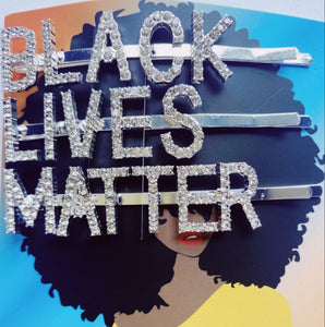 Black Lives Matter Hair Pins