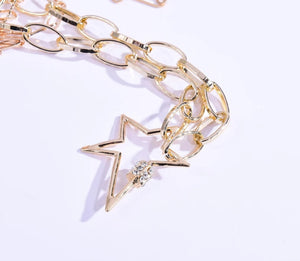 Shooting Star Layered Necklace