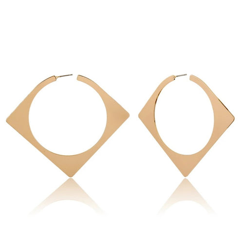 Cut Out Hoop Earrings