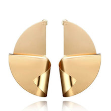 Load image into Gallery viewer, Crescent Stud Earrings