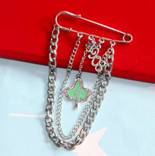 Load image into Gallery viewer, Alpha Kappa Alpha Chain Brooch