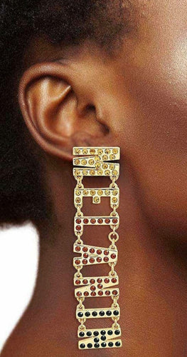 Melanin Dangle Earrings