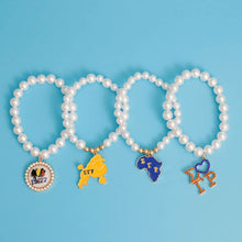 Load image into Gallery viewer, Sigma Gamma Rho Charm Bracelet Stack