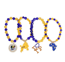Load image into Gallery viewer, Sigma Gamma Rho Charm Bracelet Stack