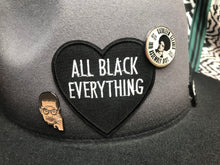 Cargar imagen en el visor de la galería, All Black Everything Custom Fedora (Gray Gradient)