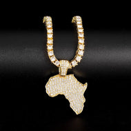 Africa Tennis Necklace