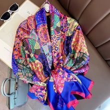 Load image into Gallery viewer, Afro-Boho Basket Scarf