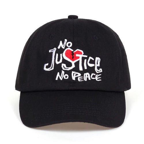 No Justice No Peace Dad Hat