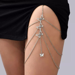 Butterfly Thigh Chain