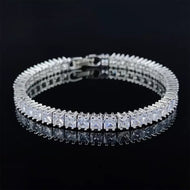 Princess Cut Luxury Tennis Bracelet