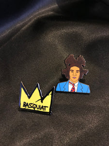 Basquiat Pin Set