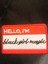 Charger l&#39;image dans la galerie, Black Girl Magic Name Tag Patch