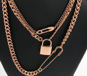 Locked & Loaded Chain Necklace